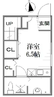 ダンズM中野【1階】の間取り