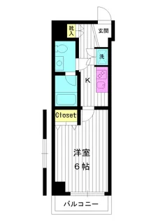 東京都練馬区高野台4【マンション】の間取り