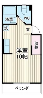 シェトワ岸谷【2階】の間取り