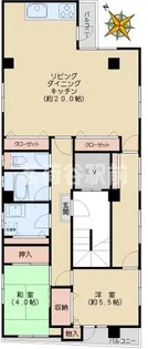 大和郷ビル【4階】の間取り