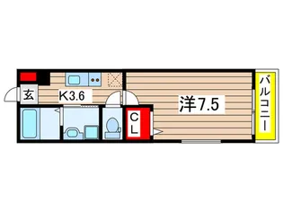ヒロ・汐見ヶ丘【3階】の間取り
