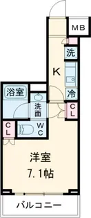DIPS赤羽RESIDENCE【5階】の間取り
