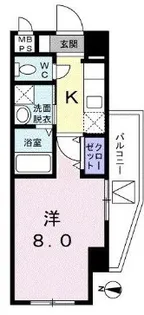 東京都杉並区上高井戸1【マンション】の間取り
