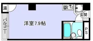シャルマン築地明石町【3階】の間取り
