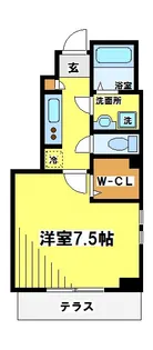 東京都世田谷区南烏山6【アパート】の間取り