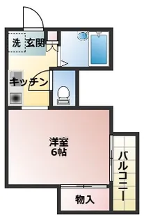 ローヤルコーポ【1階】の間取り
