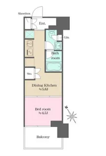東京都江東区佐賀2【マンション】の間取り