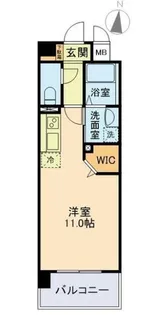 エムズマンション熊本北【1階】の間取り