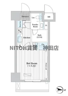 東京都墨田区横川2【マンション】の間取り