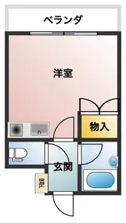 ポールスター高鍋【4階】の間取り