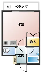 ポールスター高鍋【3階】の間取り