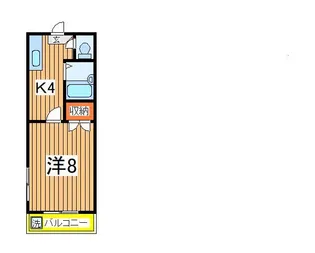 ウェステリアハウス寿【3階】の間取り