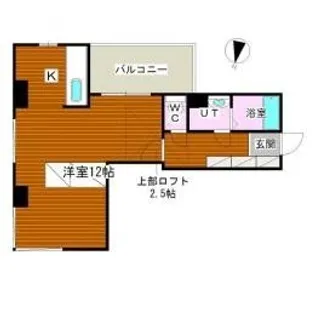 カサトレス リオ【2階】の間取り