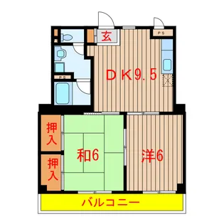 千葉県船橋市薬円台5【マンション】の間取り