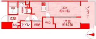 プラウド新丸子【2階】の間取り