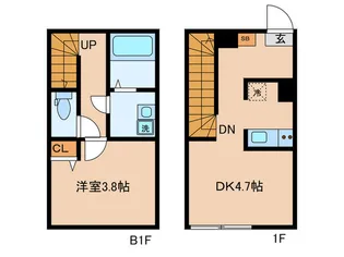 後楽プレイスの間取り