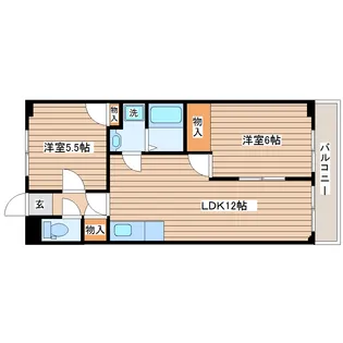 Gran Residence2【2階】の間取り