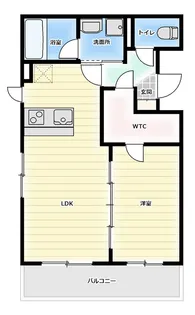 エルミタージュ【2階】の間取り