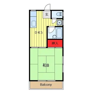 内藤ビル【4階】の間取り