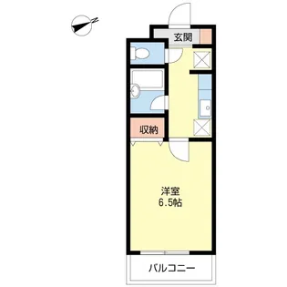 ブランシェ高芝【2階】の間取り