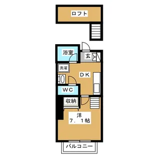 ロビンス【1階】の間取り