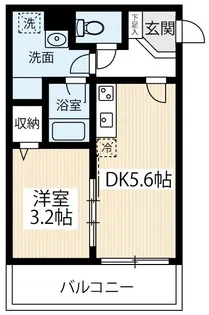 ARCOBALENO SHINITABASHI【2階】の間取り
