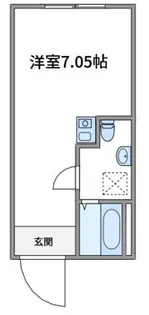 神奈川県海老名市国分南1【アパート】の間取り