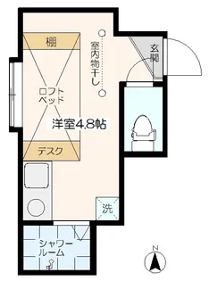 Sera.U練馬桜台【1階】の間取り