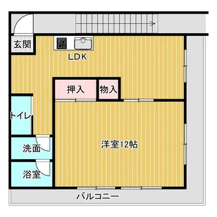 デファンス関根B棟【2階】の間取り