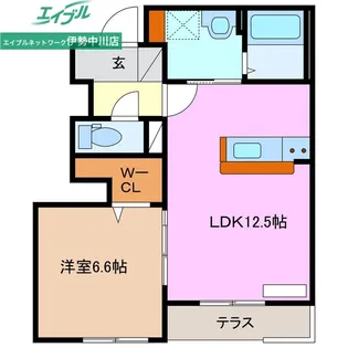 ESPELIA HILLS【1階】の間取り
