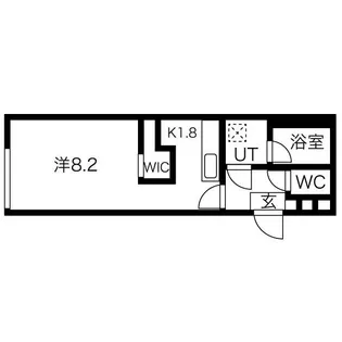 NAGOMU GROOVE【1階】の間取り