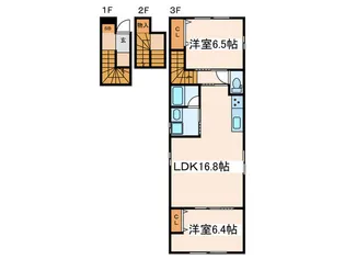 VIOLA【3階】の間取り