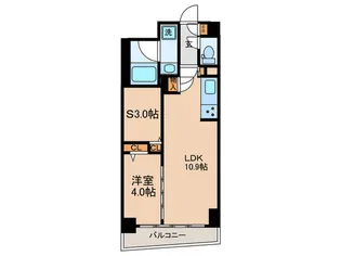 ルミーク文京千石【4階】の間取り