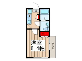 ピアージュ南【1階】の間取り