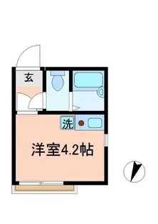 エスポワール西尾久【2階】の間取り