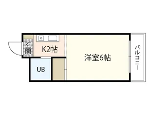 三共ビル【3階】の間取り