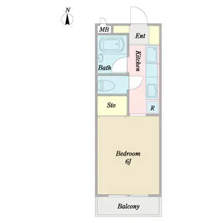 リカーグローブII【2階】の間取り