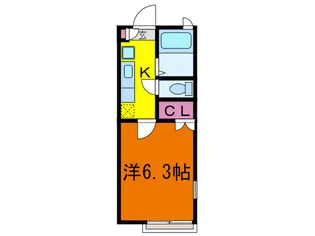 ファースト マーツ【2階】の間取り