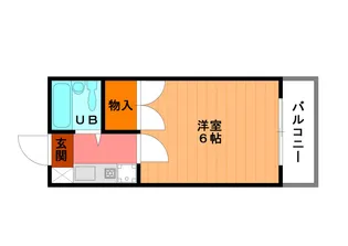 メゾンソニア【2階】の間取り