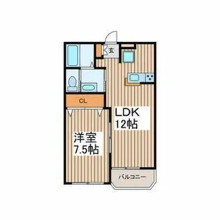 M´sコート【1階】の間取り