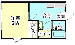 コーポラフォーレ【2階】の間取り