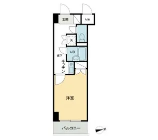 コート新橋【4階】の間取り