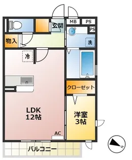 REGALO【3階】の間取り