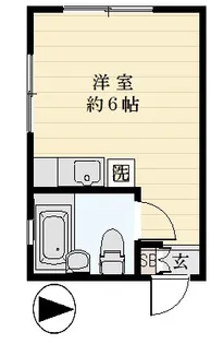 ドエル笹塚【3階】の間取り