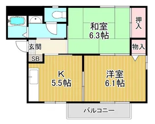 エポワール11【2階】の間取り