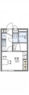 レオパレス創【2階】の間取り