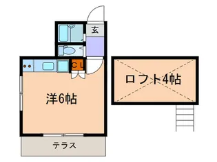 ベルエア-妙正寺公園【1階】の間取り