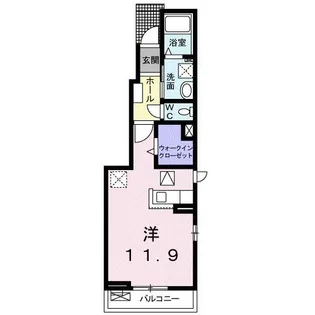 メゾン・ド・本郷【1階】の間取り