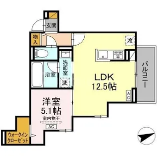 高石神プロジェクト【3階】の間取り