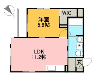 シャーメゾンShimuraII【3階】の間取り